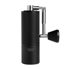 Timemore C3S PRO -kahvimylly, jossa taittuva kahva mustana.