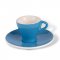 ClubHouse cup and saucer Gardenia, 65 ml, blue
