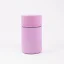 Pink 295 ml thermal flask on a white background