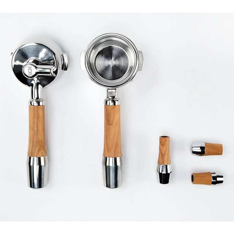 Accessories for the ECM Synchronika espresso machine.