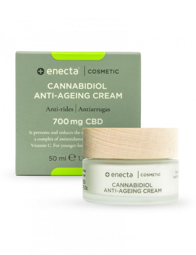 Crema al CBD anti-invecchiamento Enecta 700 mg