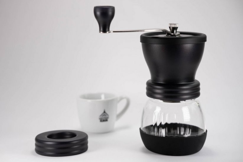 Hario Skerton Plus und Spa Kaffee-Handmühle