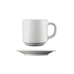 biely šálka Fitness-line na latte