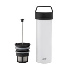 Espro P0 Ultralight Rees-Kaffispress, Kräidwäiss