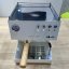 Machine à café à levier domestique Ascaso Steel UNO PID en blanc avec éléments en bois, tension 230V.
