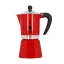 Bialetti Rainbow 6 in red color.