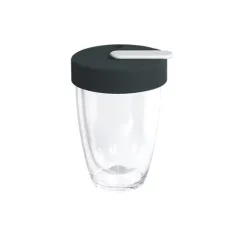 Loveramics Nomad termohrnek 250 ml űrtartalommal, átlátszó színben, babakocsiba való.