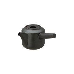 Black porcelain tea pot Kinto LT Kyusu with a capacity of 300 ml.