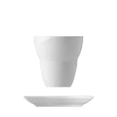 fehér Bellevue latte csésze
