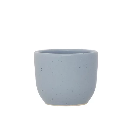 Blaue Cappuccino-Tasse Aoomi Kobe Mug A07 mit einem Volumen von 125 ml.