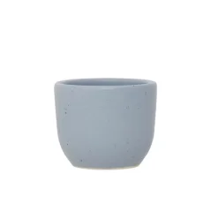 Μπλε κούπα για καπουτσίνο Aoomi Kobe Mug A07 με χωρητικότητα 125 ml.