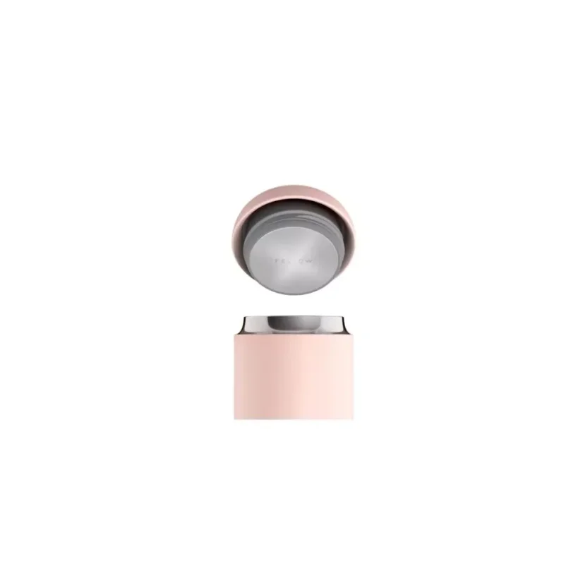 Taza para llevar Carter de Fellow en color rosa cálido, 473 ml