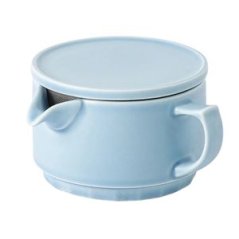 Origami Kyusu Teetasse mattblau 280ml - japanischer Stil