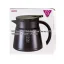 Pikhet à café isolé Hario V60-02 de couleur noire en acier inoxydable d'une capacité de 600 ml. Pikhet à café isolé Hario V60-02 de couleur noire en acier inoxydable d'une capacité de 600 ml.