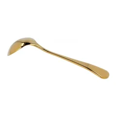 Gold cupping spoon by Barista Space, ideal for professional coffee evaluation.