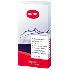 Cleaning tablets for Nivona coffee machines.