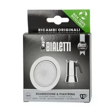 Dichtungsring von Bialetti für Moka Kaffeekanne für 1 bis 2 Tassen.