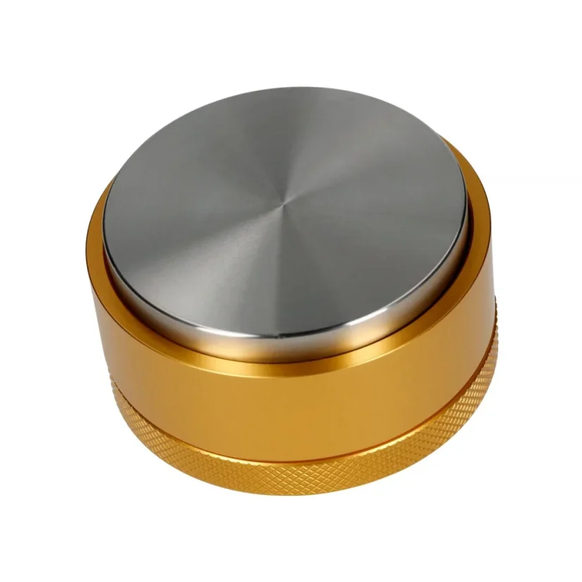 Arany Barista Space Coffee Tamper 58 mm kávélefelverő, kompatibilis Bfc márkájú kávéfőzőkkel.