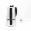 Bialetti Musa moka pot for 6 cups, suitable for heating on a ceramic hob.