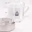 Prensa francesa Barista & Co Core Coffee Press Steel de 350 ml en color plateado, fabricada en acero inoxidable.