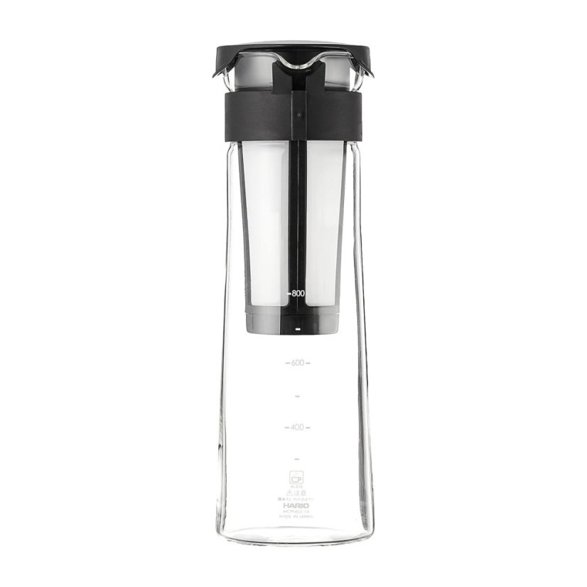 Hario théière noire Mizudashi pour la préparation de cold brew. Volume de 1000 ml.