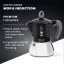 Bialetti New Moka Induction 4 kopper svart