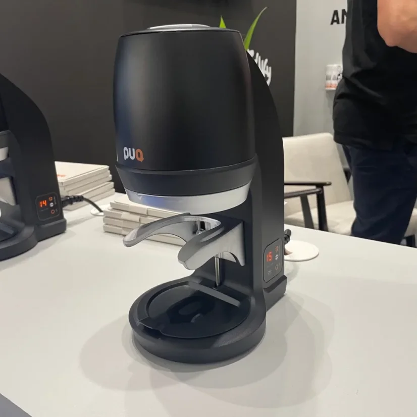 Puqpress Q2 58,3 mm, automatický upchávač na kávu, kompatibilný s kávovarom ECM Casa.