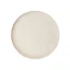 Large ceramic Aoomi Iris plate in beige, perfect for serving.