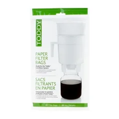 Toddy Home hideg áztatású papír szűrők, 20 db