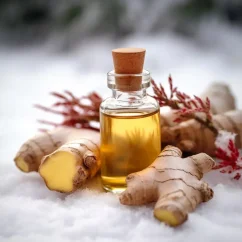 Essential oil Ginger, 100% natural, 10 ml, suitable for supporting digestion.
