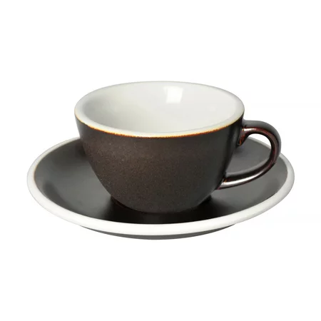 Tasse et soucoupe Loveramics Egg - Flat White 150 ml - Gunpowder