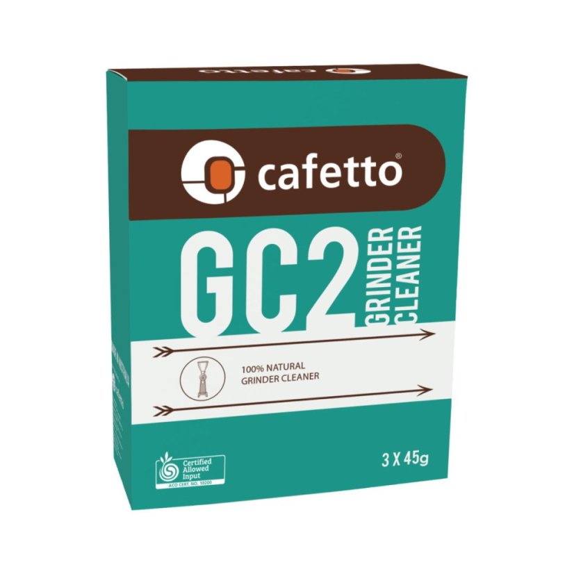 Очищувач кавомолки Cafetto GC2 (3 x 45 г)