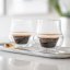 Kruve EQ Glass Sada dvoch pohárov na espresso Propel