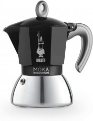 Bialetti New Moka Induction 4 cups black Kolor : Czarny