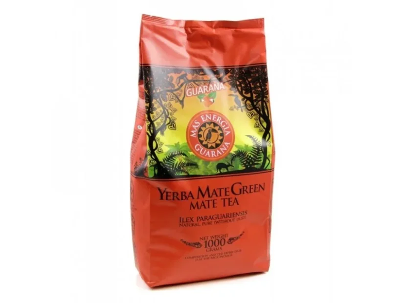 Balíček Yerba Mate Green Mas Energia Guarana, ideálny pre milovníkov yerba mate čaju s prídavkom guarany pre extra energiu.