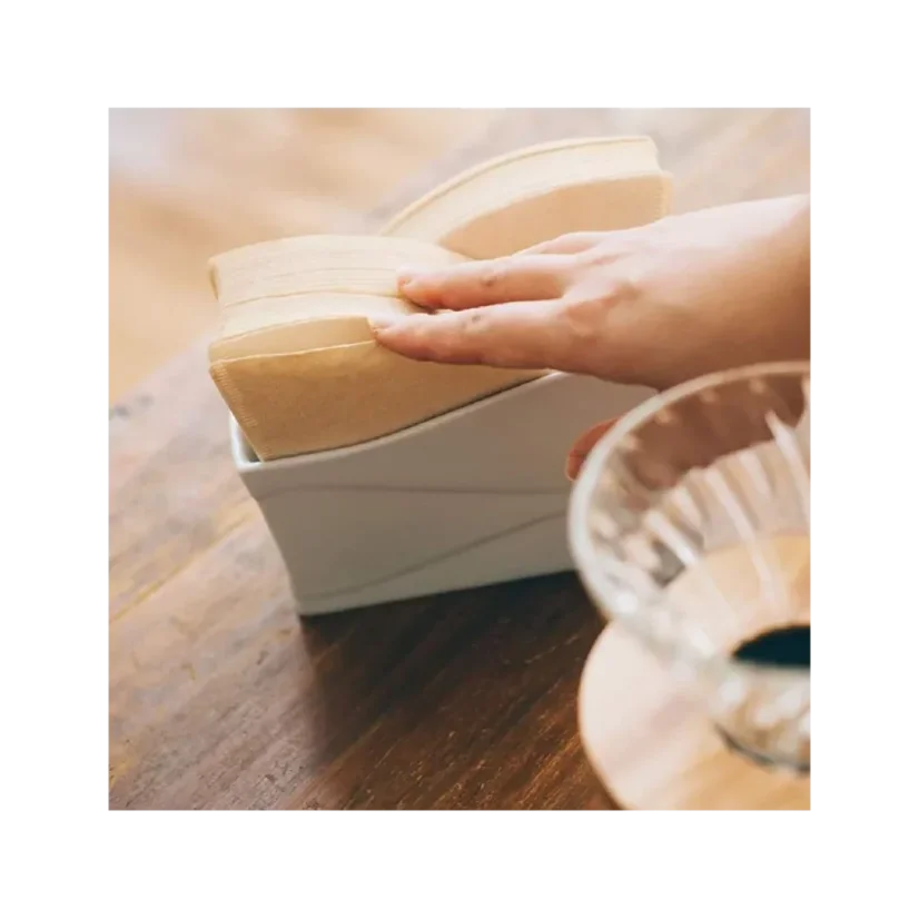 Hario V60-01 papírové filtry nebělené Misarashi VCF-01-100MK 100 ks