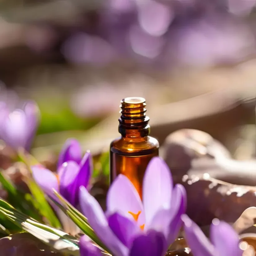 BIO Safran est une huile infusée 100% naturelle, idéale à utiliser au printemps.