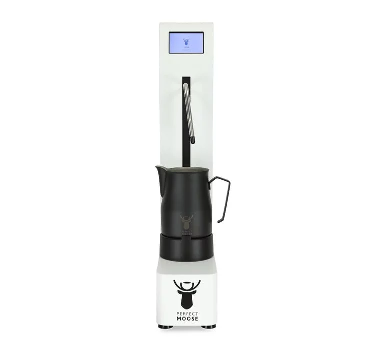 Automatischer Milchaufschäumer Perfect Moose Greg mit intelligenter Kanne.