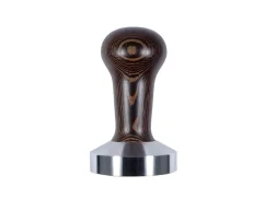 Tamper robuste en wengé de 52 mm pour tasser le café. Tamper robuste en wengé de 52 mm pour tasser le café.