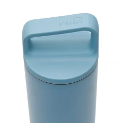 Blue MiiR Wide Mouth Bottle Home thermos with a capacity of 590 ml, ideal for travel.