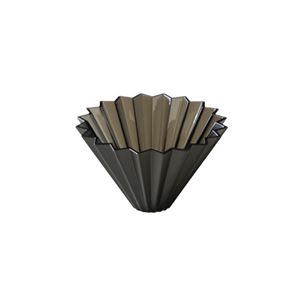 Dripper plastique Origami Air S noir - pour 1-2 tasses de café