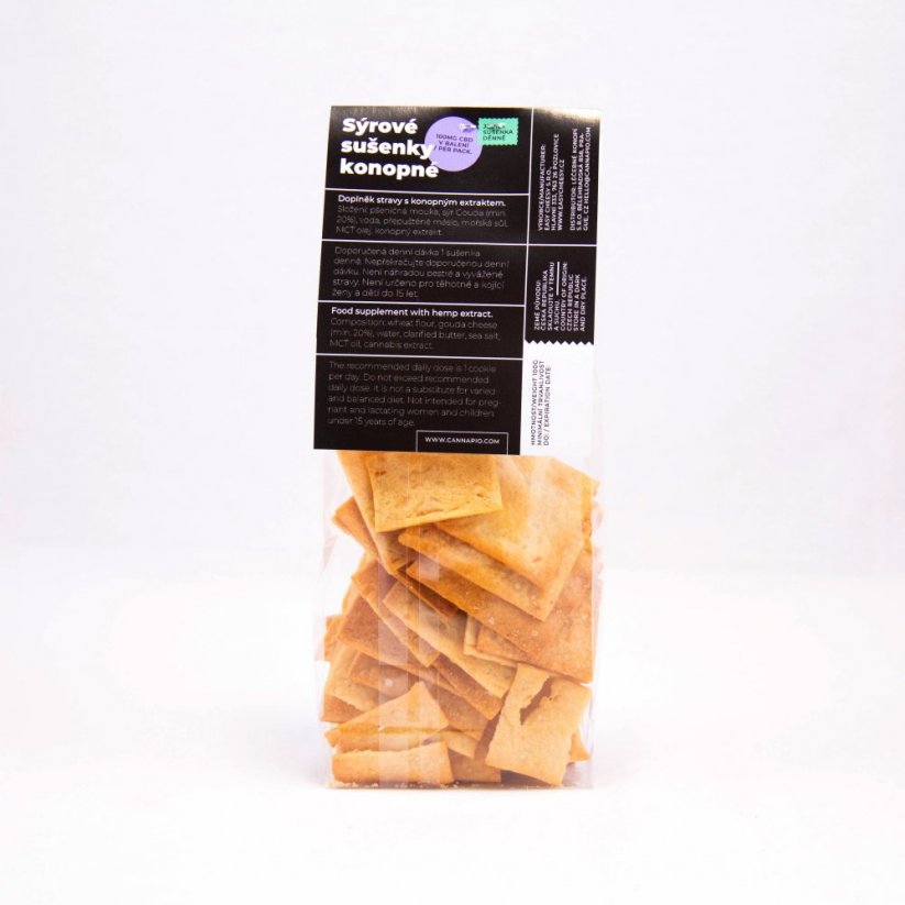 Cannapio Gouda biscuits with CBD 100 g