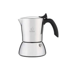 Forever Miss Perla - Cafetière moka en acier inoxydable pour 10 tasses