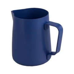 Rhinowares Teflonová konvička na mléko 360 ml modrá