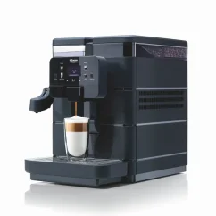 Saeco Royal Plus, machine à café automatique domestique de la marque Saeco, avec un grand réservoir de café d'une capacité de 600 grammes.