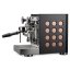 Espressor manual negru/aramiu Rocket Espresso Appartamento TCA, văzut din lateral. Espressor manual negru/aramiu Rocket Espresso Appartamento TCA, văzut din lateral.