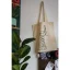 Stofftasche mit Motiv einer Moka-Kanne.