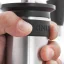 Detail of the practical grip on the silicone part of the Kinu M47 grinder. Detail of the practical grip on the silicone part of the Kinu M47 grinder.