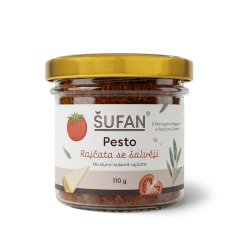 ŠUFAN Pesto sušená rajčata se šalvějí