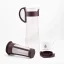 Hario Mizudashi bottle for brewing cold brew coffee, 1000 ml capacity, made of high-quality brown glass.